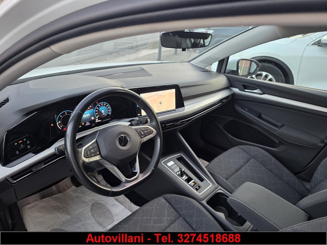 VOLKSWAGEN GOLF 8 2.0 TDI 115 CV DSG FULL NEO PATE