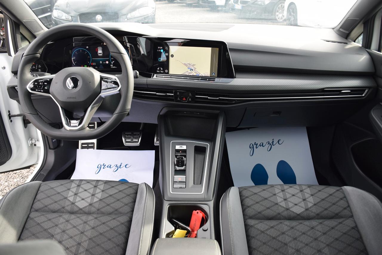 Volkswagen Golf VIII SW GANCIO TETTO 2.0TDI 150CV AUT., DSG R-Line FULL