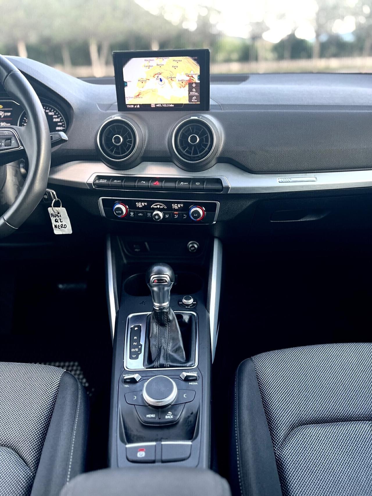 Audi Q2 1.6 TDI S tronic Identity Black CRONOLOGIA TAGLIANDI AUDI