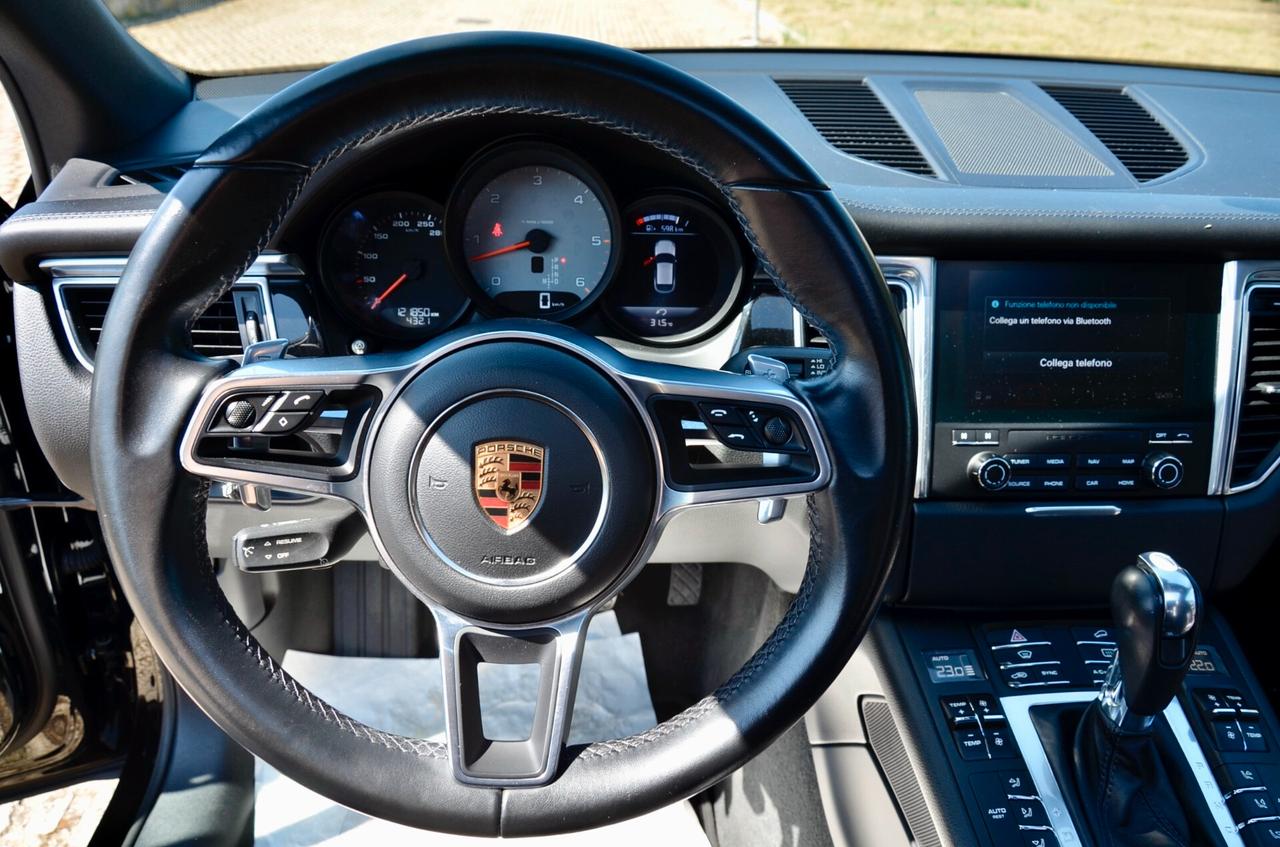 PORSCHE MACAN S 3.0d 258cv PDK, IVA ESPOSTA, TETTO, SCARICO, EURO 6B, XENO, RETROCAMERA, 21", PERMUTE