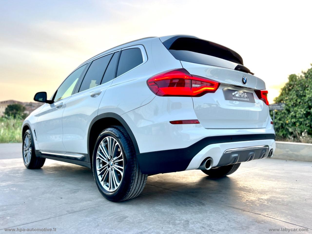 BMW X3 xDrive20d Luxury NAVI PELLE LED CERCHI 19