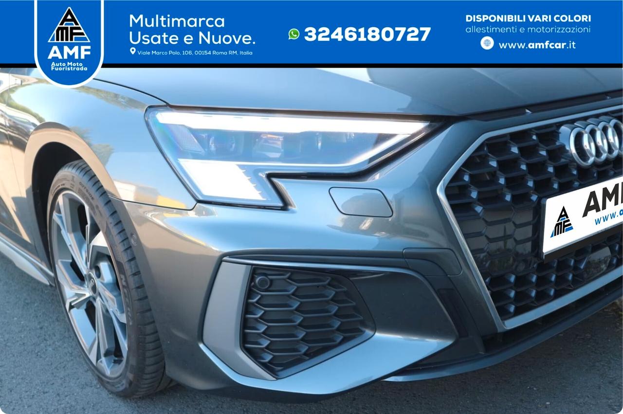 Audi A3 Sportback 35 2.0 TDI S line +Matrix+Navi+VC