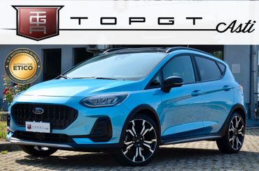 FORD FIESTA 5p. ACTIVE 1.0 ECOBOOST MILD HYBRID 125cv AUTO, UNICOPROPRIETARIO, EURO 6D, UFF ITALIANA, SERVICE FORD, RETROCAMERA, APPLE ANDROID, PERMUTE