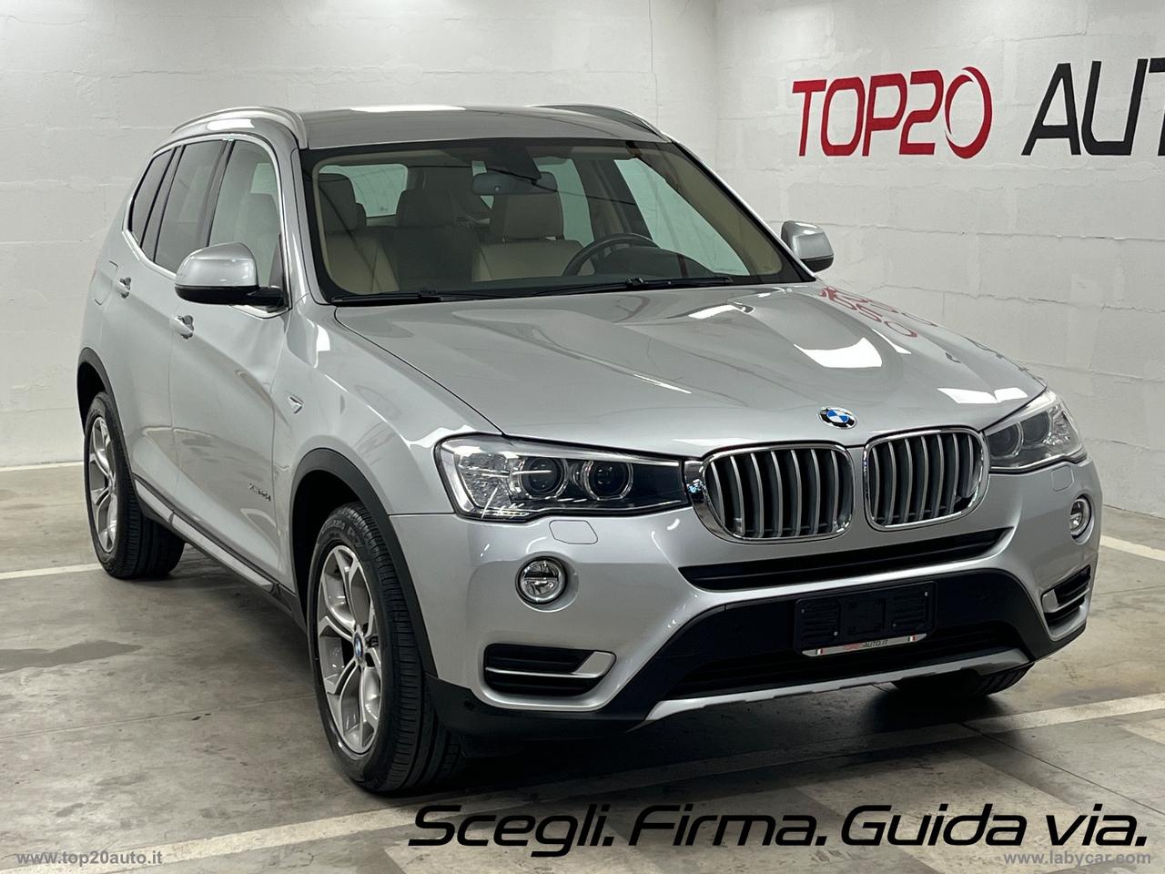 BMW X3 XDrive20d XLine|PELLE TOTALE|8 GOMME