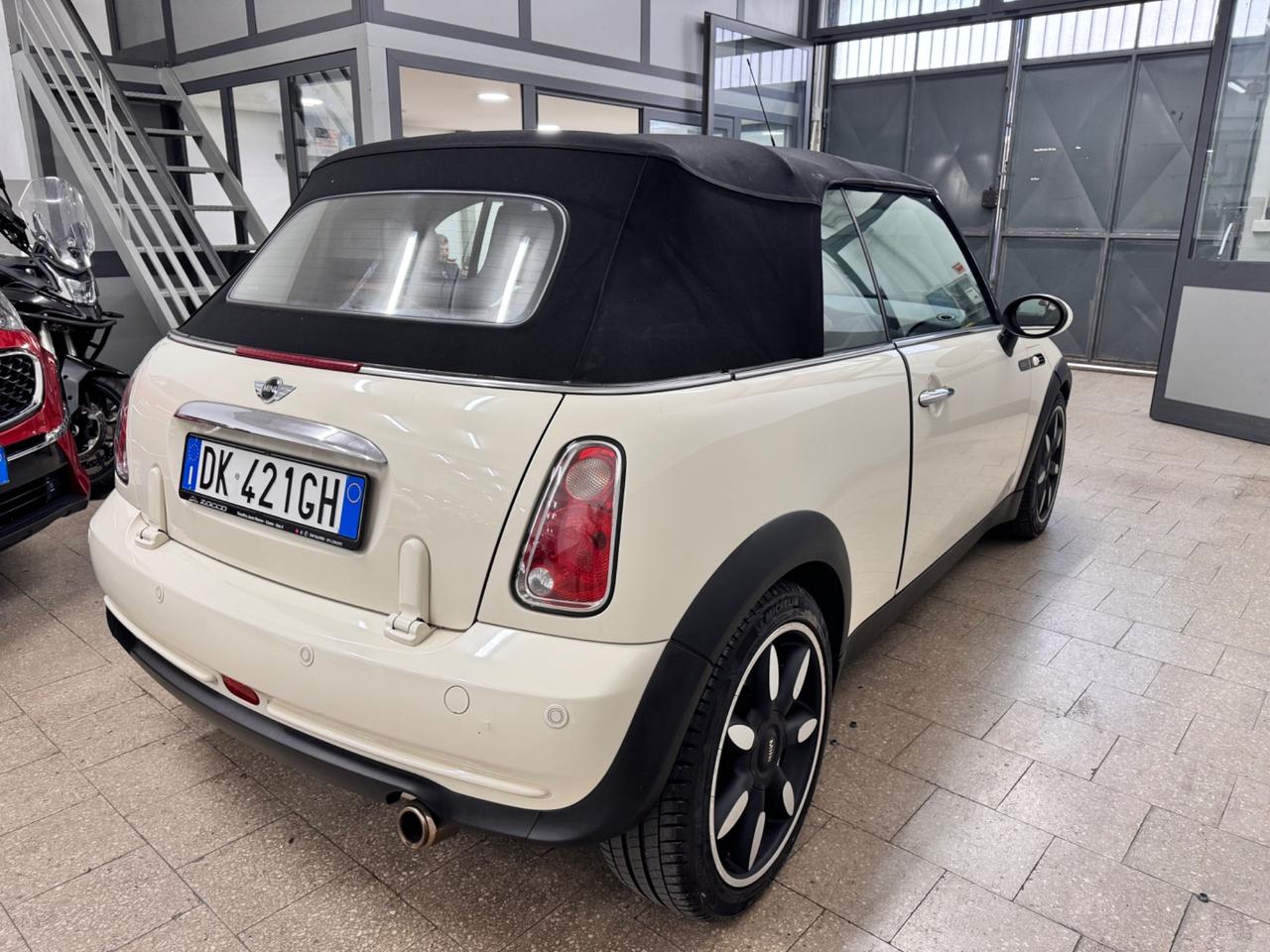 Mini Cooper 1.6 116 Cv Sidewalk Cabrio 75.000 KM