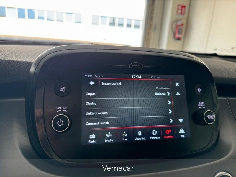 FIAT 500X Sport 1.0 T3 120cv E6D Dolcevita(con capote elettrica)