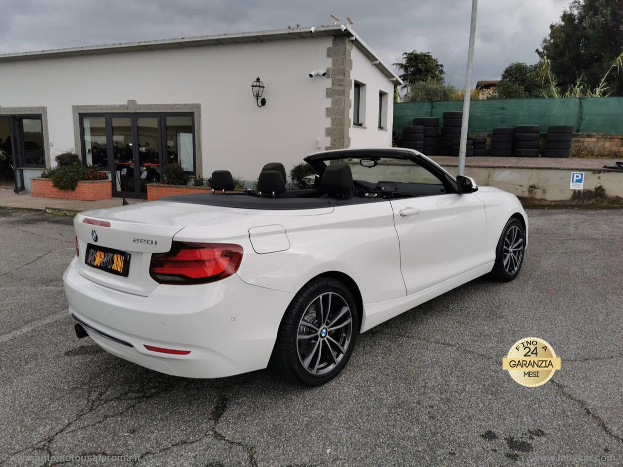 BMW 220i Cabrio Msport aut. RATE AUTO MOTO SCOOTER