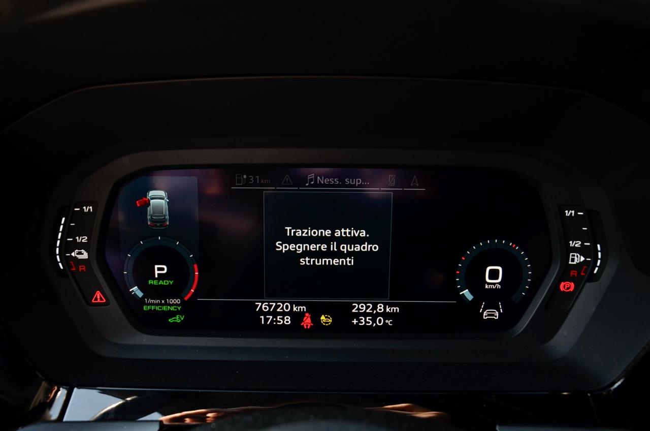AUDI A3 SPORTBACK 40 1.4 TFSI-E PLUG-IN S-LINE EDITION 204cv S-TRONIC, GARANZIA AUDI 2/29, UFF ITALIANA, EURO 6D, TRATTAMENTO NANO, FULL LED, HI-FI PREMIUM, APPLE ANDROID, PERMUTE