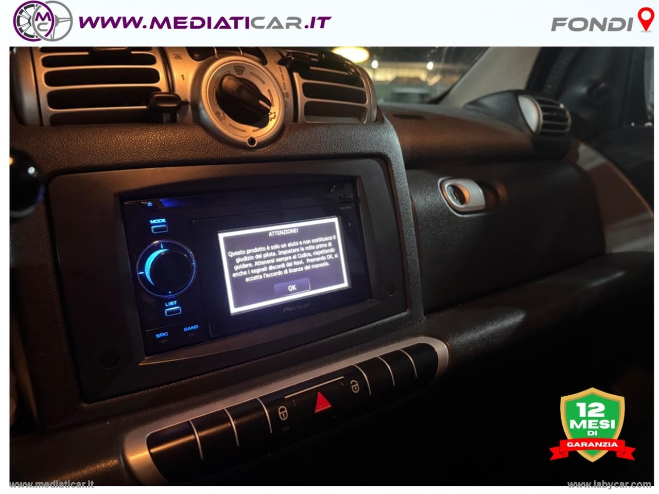 SMART fortwo 1000 52 kW MHD cabrio passion