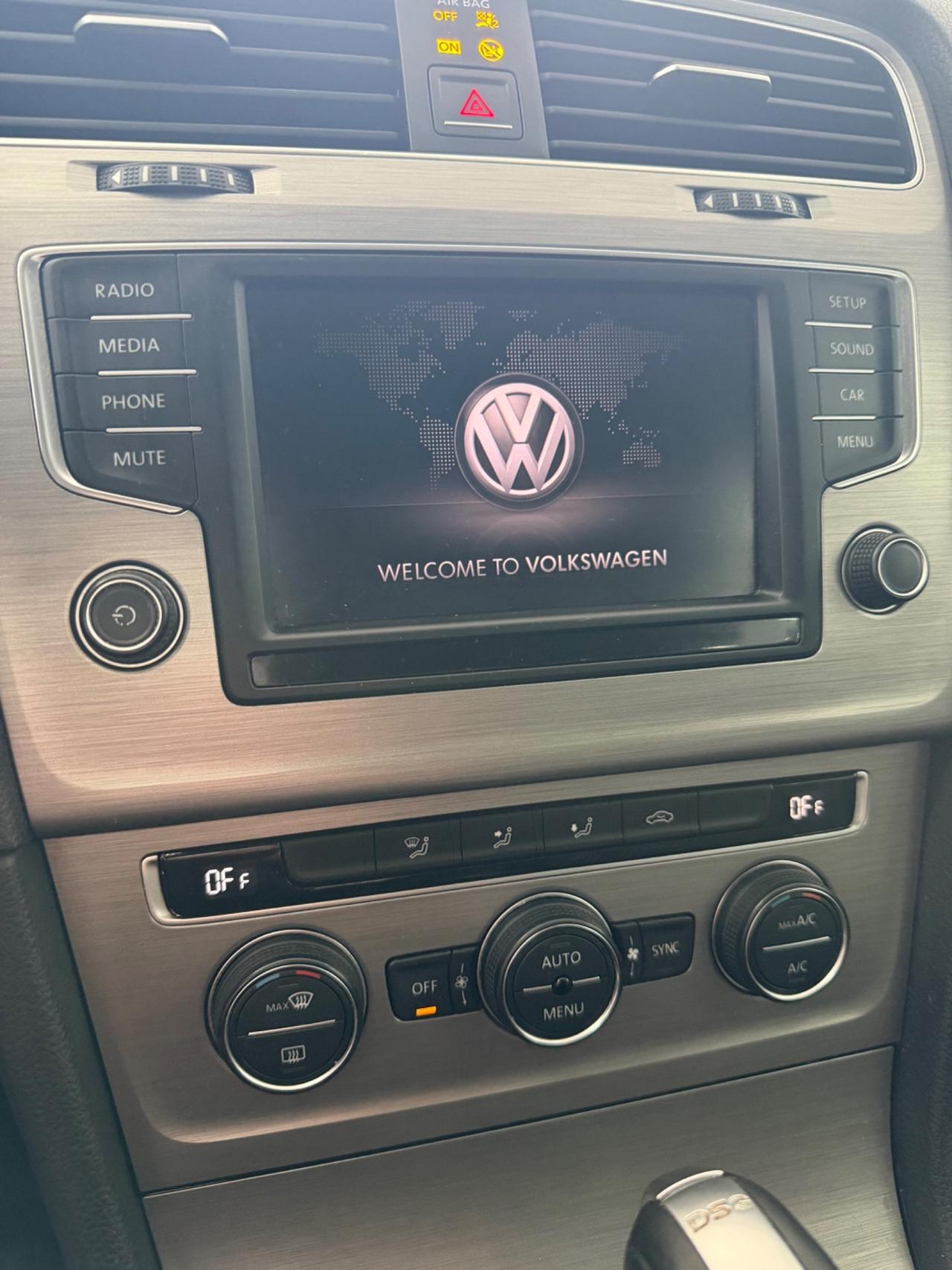 VW GOLF 7 1.6 TDI 115CV DSG 5p. FINANZIABILE