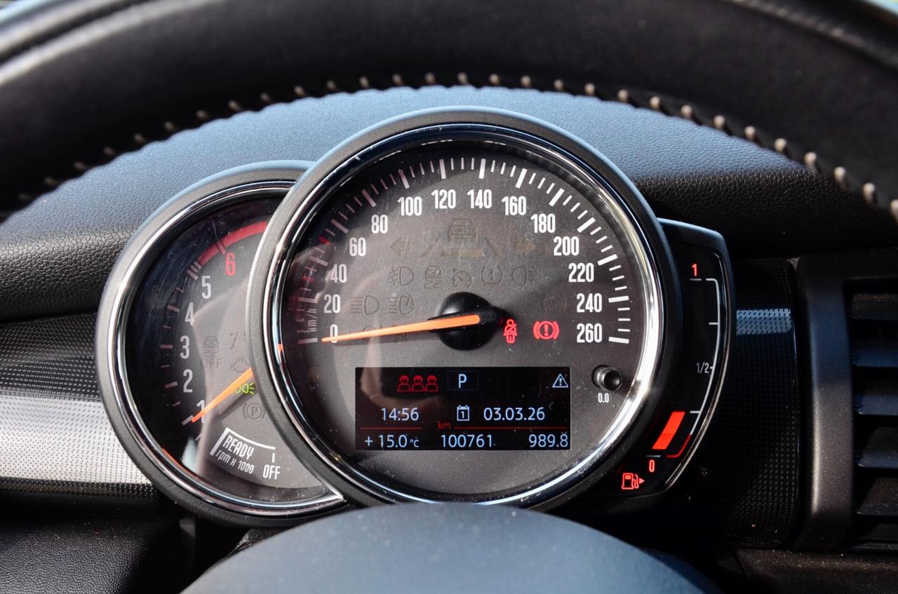 MINI 5p 1.5 COOPER D HYPE 116cv AUTO, SERVICE MINI, UFF ITALIANA, EURO 6C, FARI LED, PERMUTE