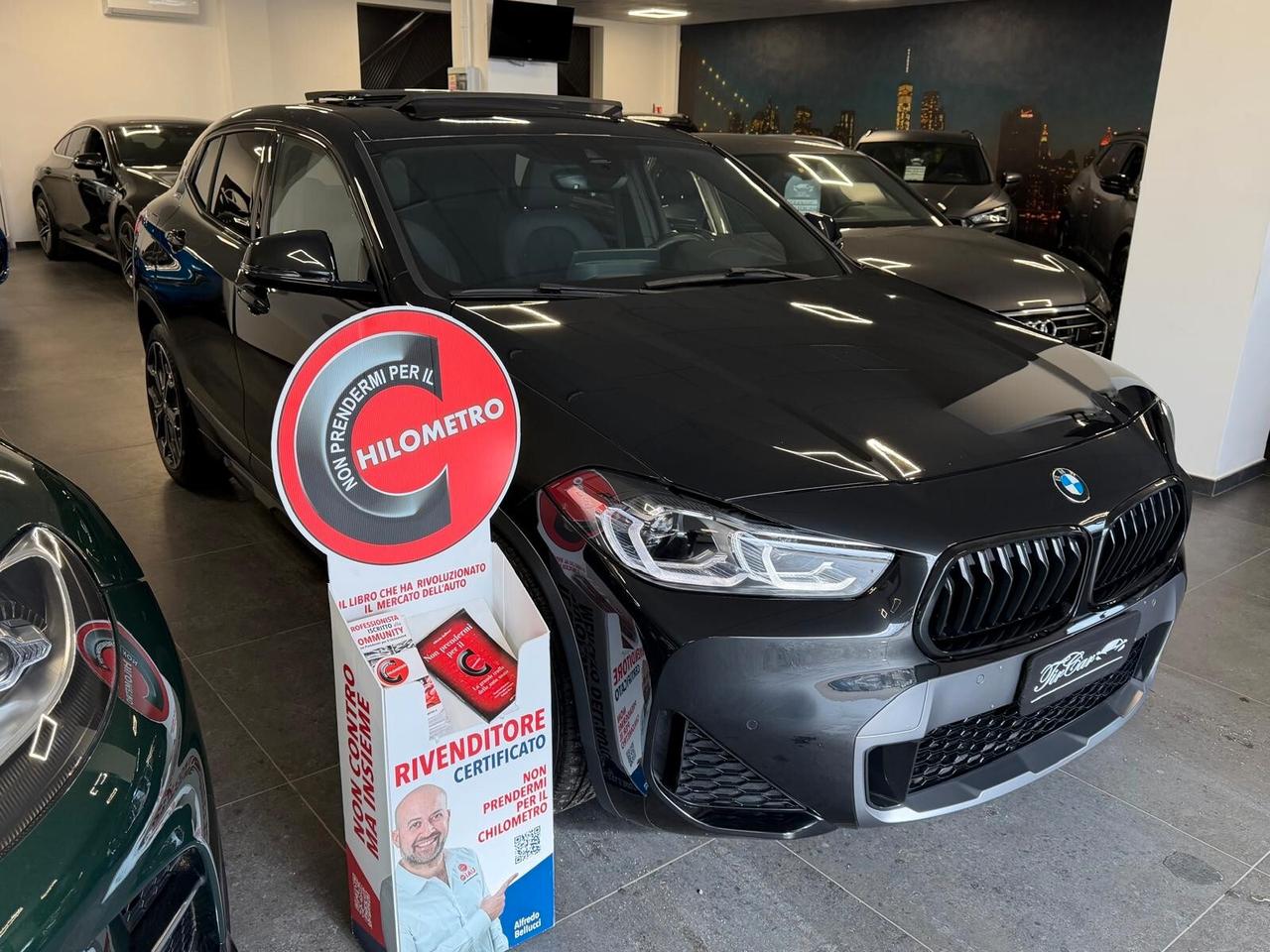 BMW X2 18D X-DRIVE M-SPORT 2.0 150CV TETTO NAVI CAM ANNO 2021