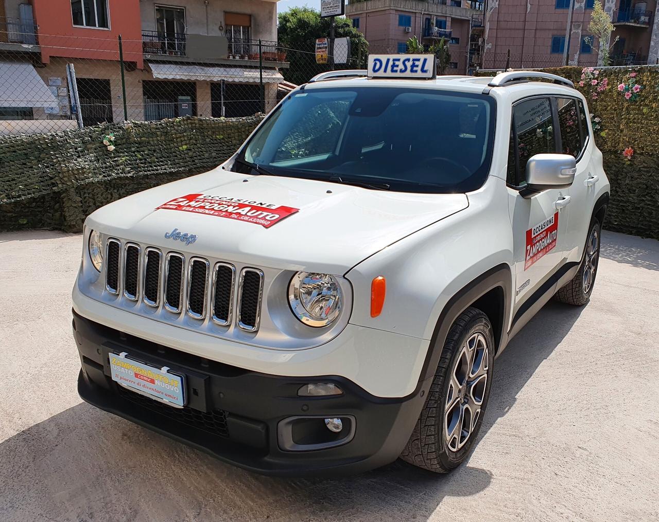 Jeep Renegade 1.6 Mjt 120 CV Limited FINANZIABILE ZAMPOGNAUTO CATANIA