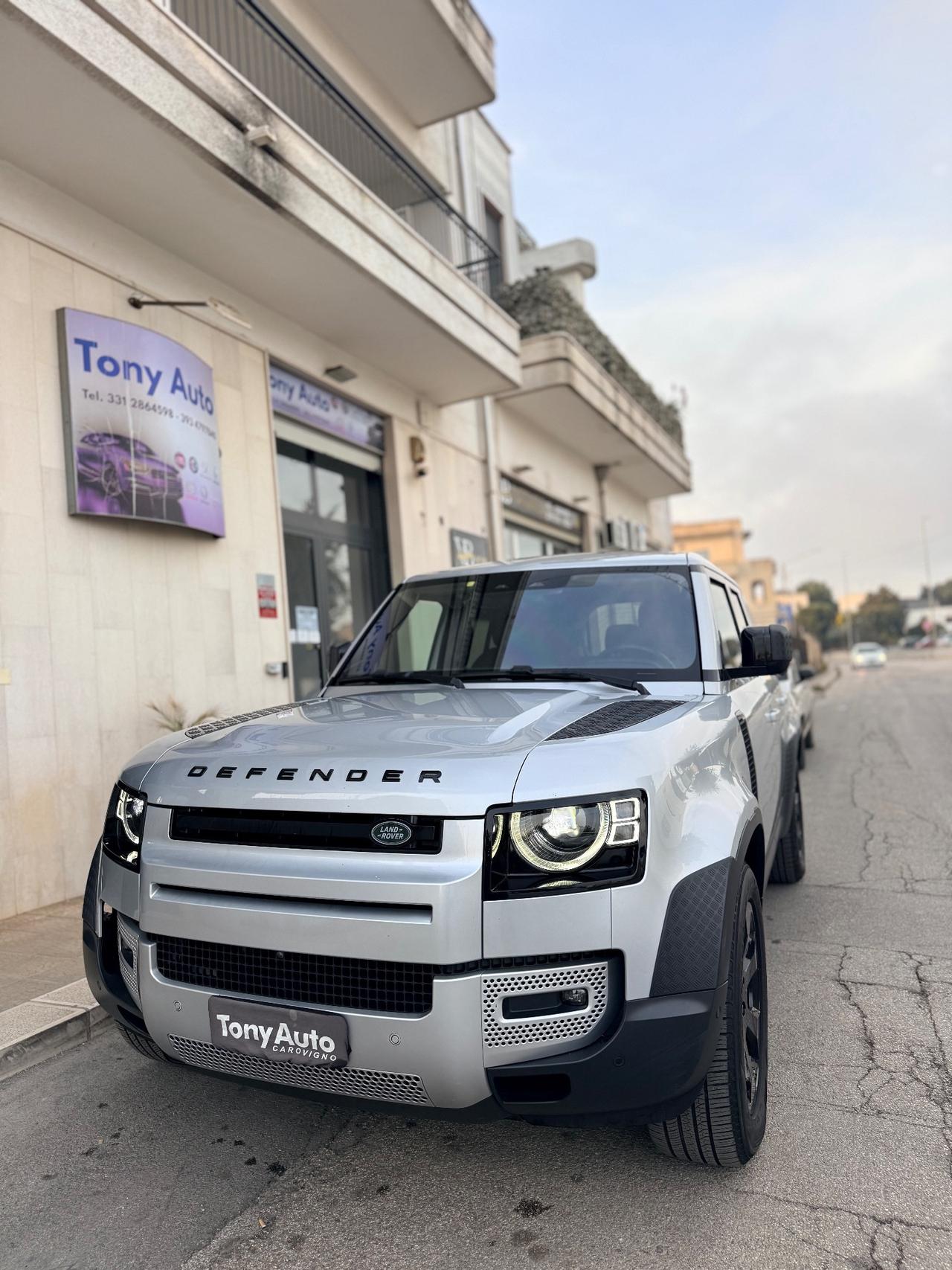Land Rover Defender 110 2.0 SD4 240CV AWD Auto HSE TETTO APRIBILE,APPLE CARPLAY,TELECAMERA,VIRTUAL COCKPIT