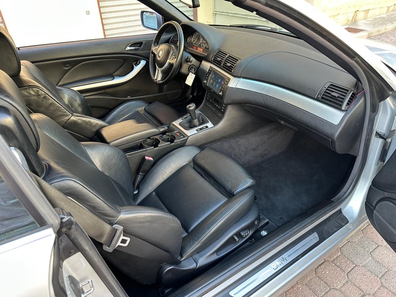 Bmw 330 330Ci e46 MANUALE - SEDILI SPORTIVI IN PELLE RISCALDABILI