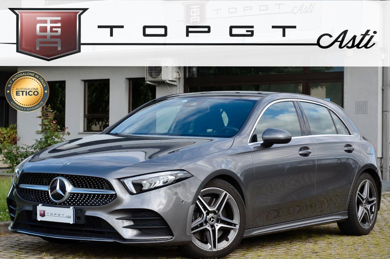 MERCEDES-BENZ A 250 PREMIUM AMG 224cv AUTO, UFF ITALIANA, EURO 6D, FARI LED, RETROCAMERA, PERMUTE