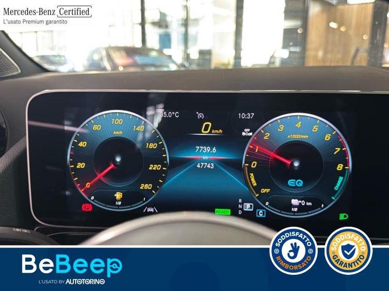Mercedes-Benz GLA 250 E PHEV (EQ-POWER) SPORT PLUS AUTO