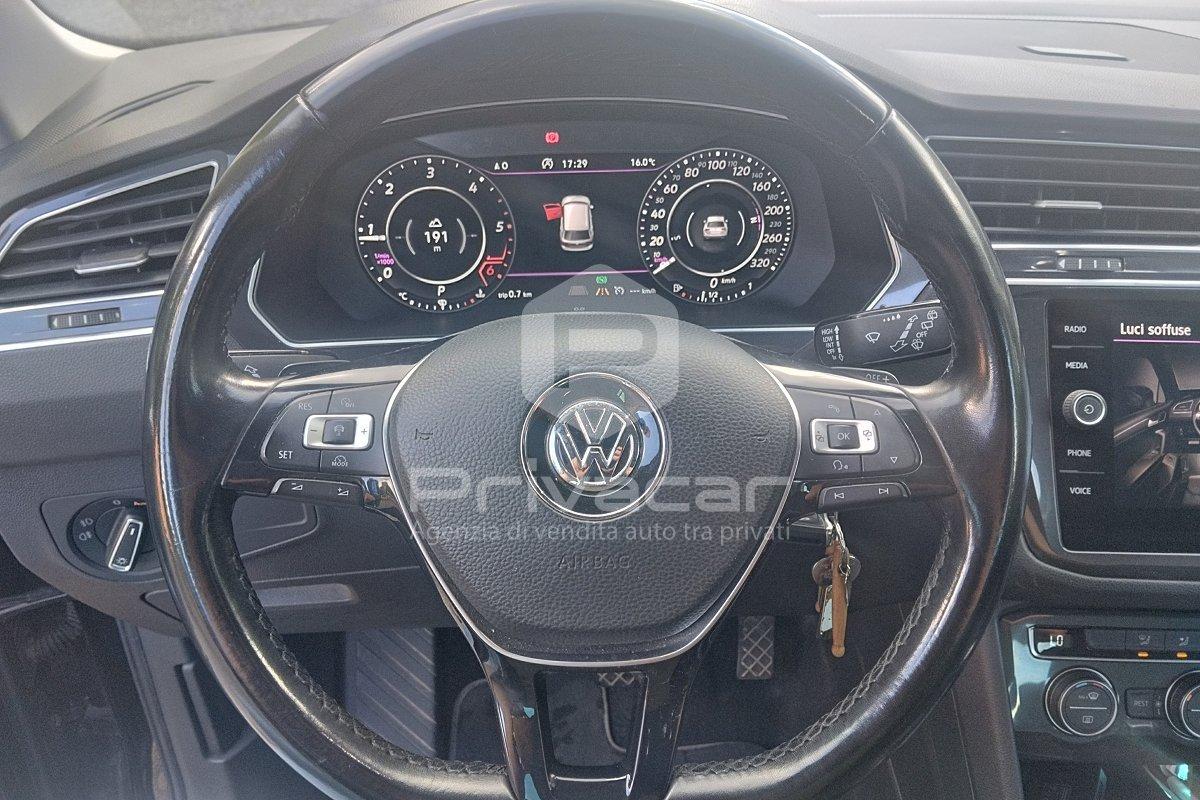 VOLKSWAGEN Tiguan 2.0 TDI SCR DSG Advanced BlueMotion Technology