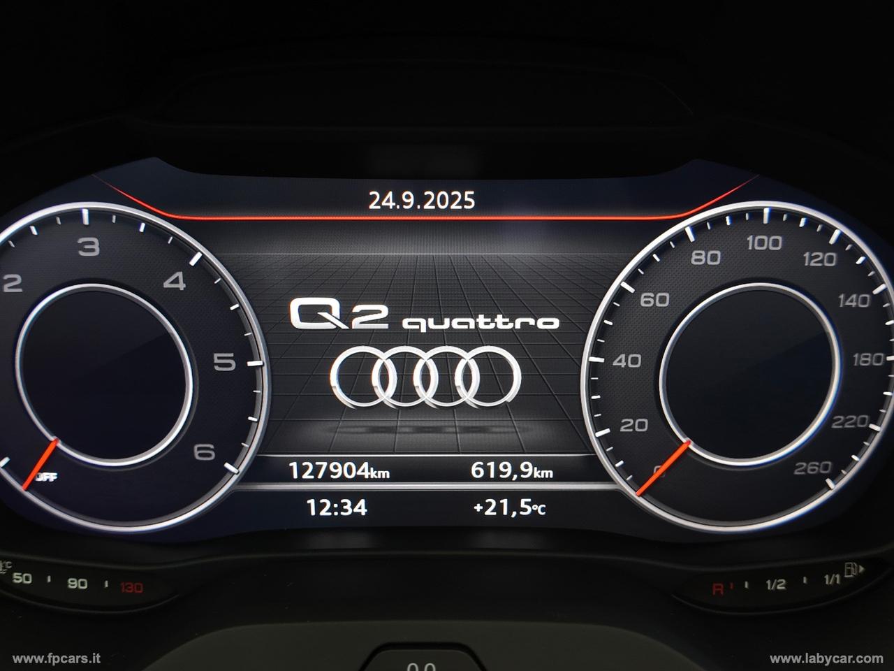 AUDI Q2 35 TDI quattro S tr. Identity Black