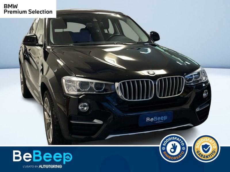 BMW X4 XDRIVE20D XLINE AUTO MY16