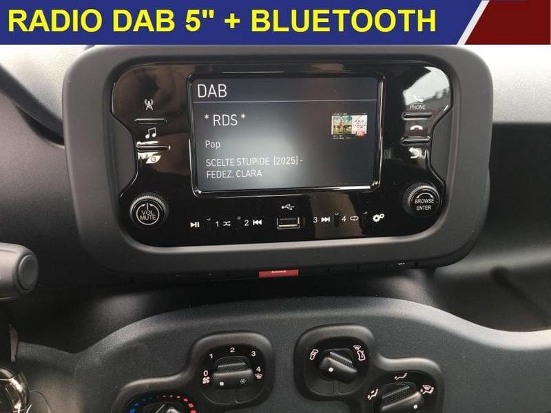 FIAT Panda My25 1.0 FireFly Hybrid PACK CITY + 5 POSTI