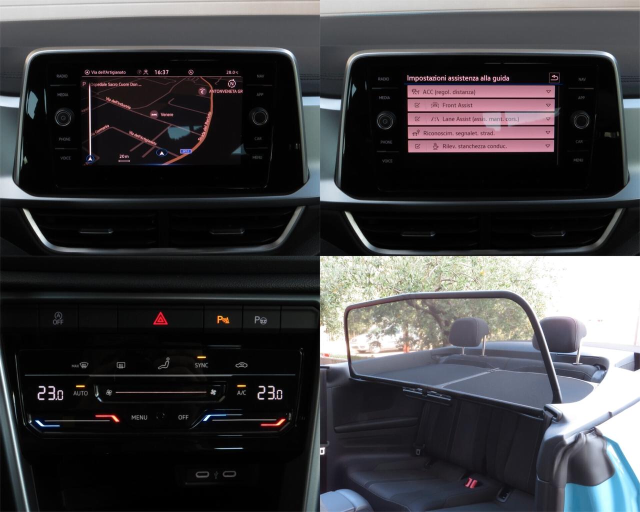Volkswagen T-Roc Cabriolet 1.5tsi 150cv Style. full led/keyless/adas/navi