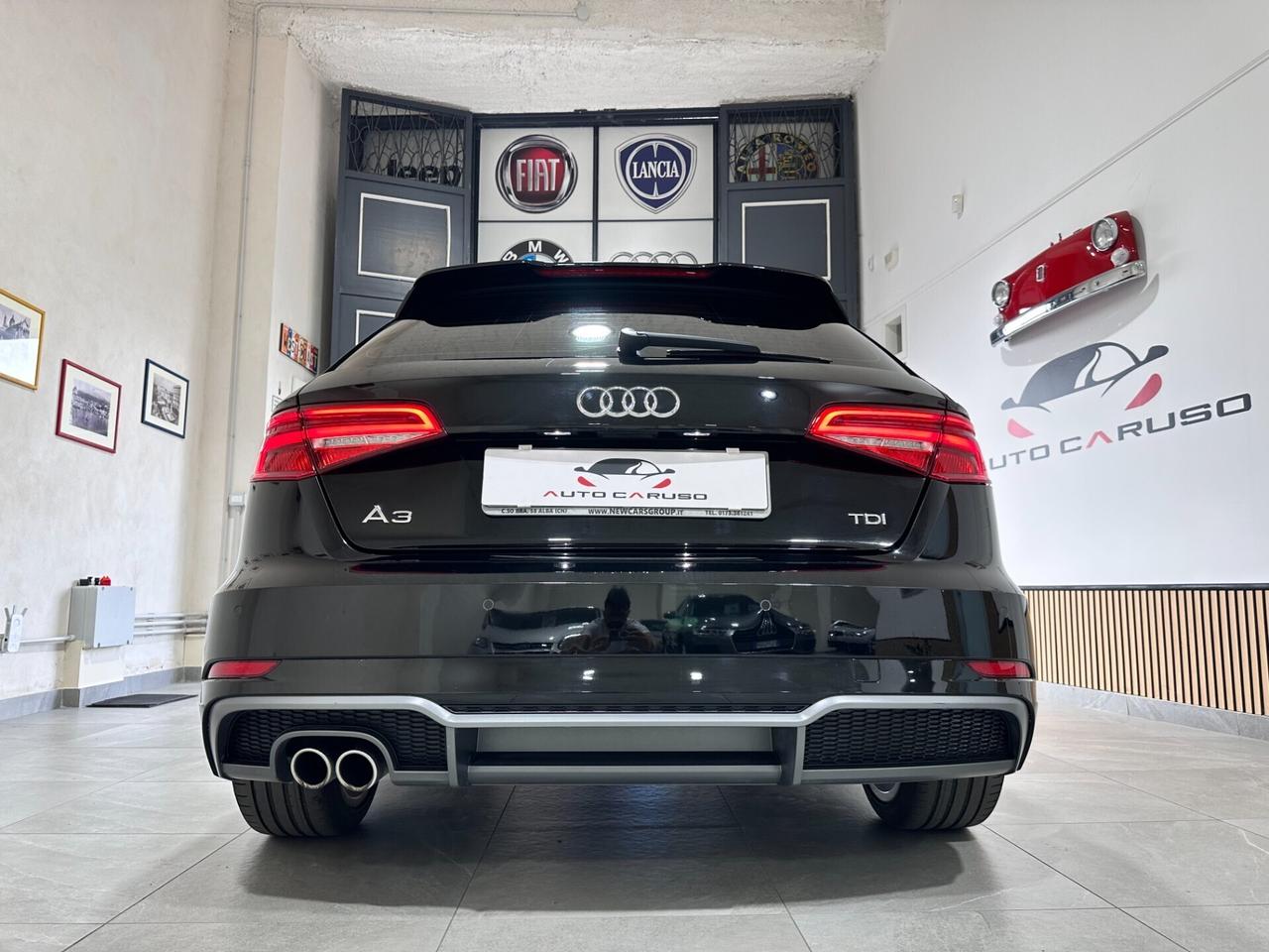 Audi A3 2.0 TDI S LINE - MANUALE - DA VETRINA - FULL