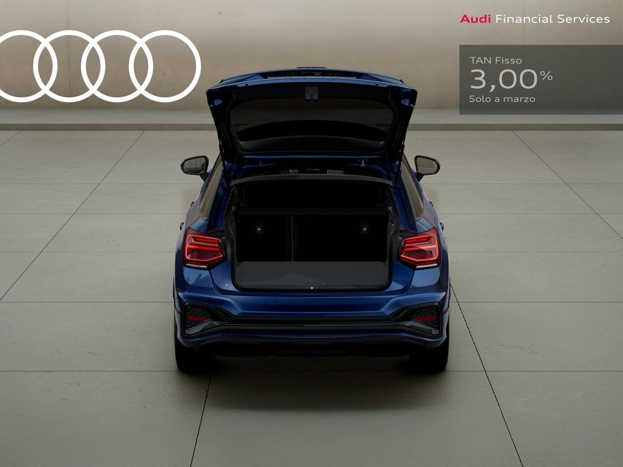 Audi Q2 40 2.0 tfsi identity black quattro s-tronic