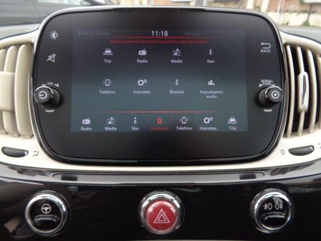 FIAT 500 1000 HYBRID 70 CV NAVI CARPLAY CLIMAUTO PDC TETTO