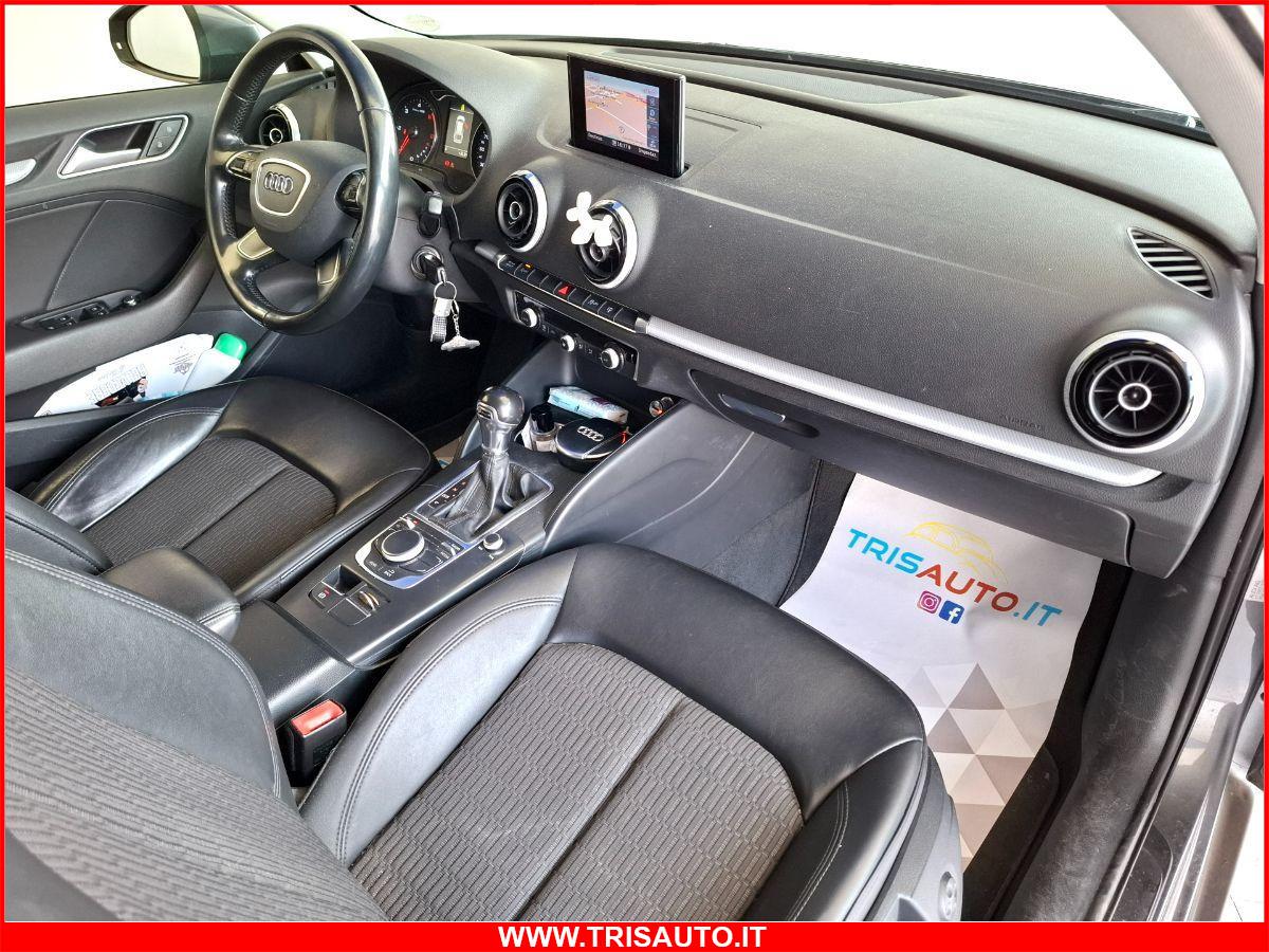 AUDI A3 SPB 1.6 Tdi S-tronic Admired NEOPATENTATI (XENON+PELLE+NAVI)