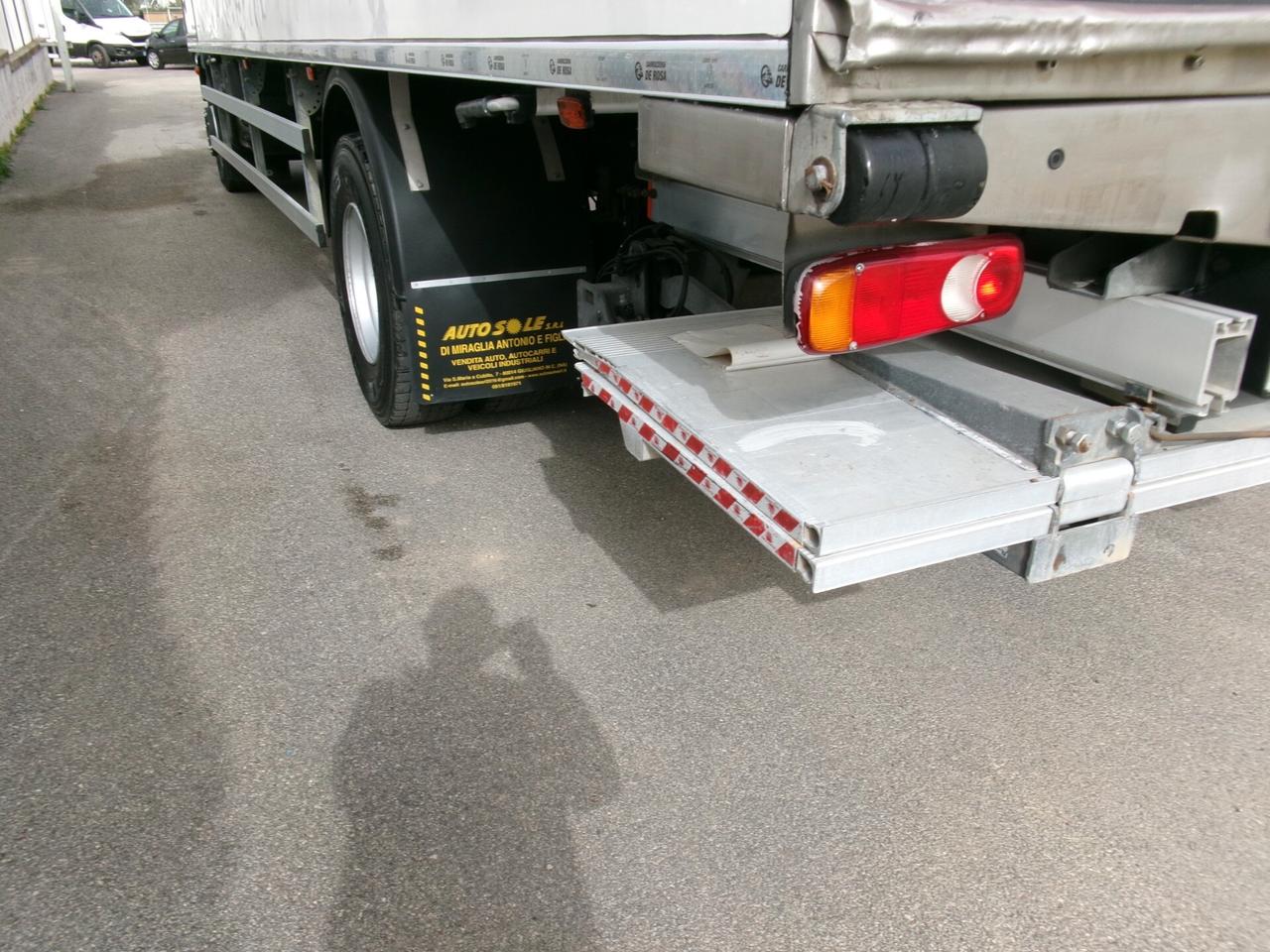 Iveco EUROCARGO 180/28 280CV E6 FRIGO+PEDANA FRC -20° 06/28 *22 PEDANE*