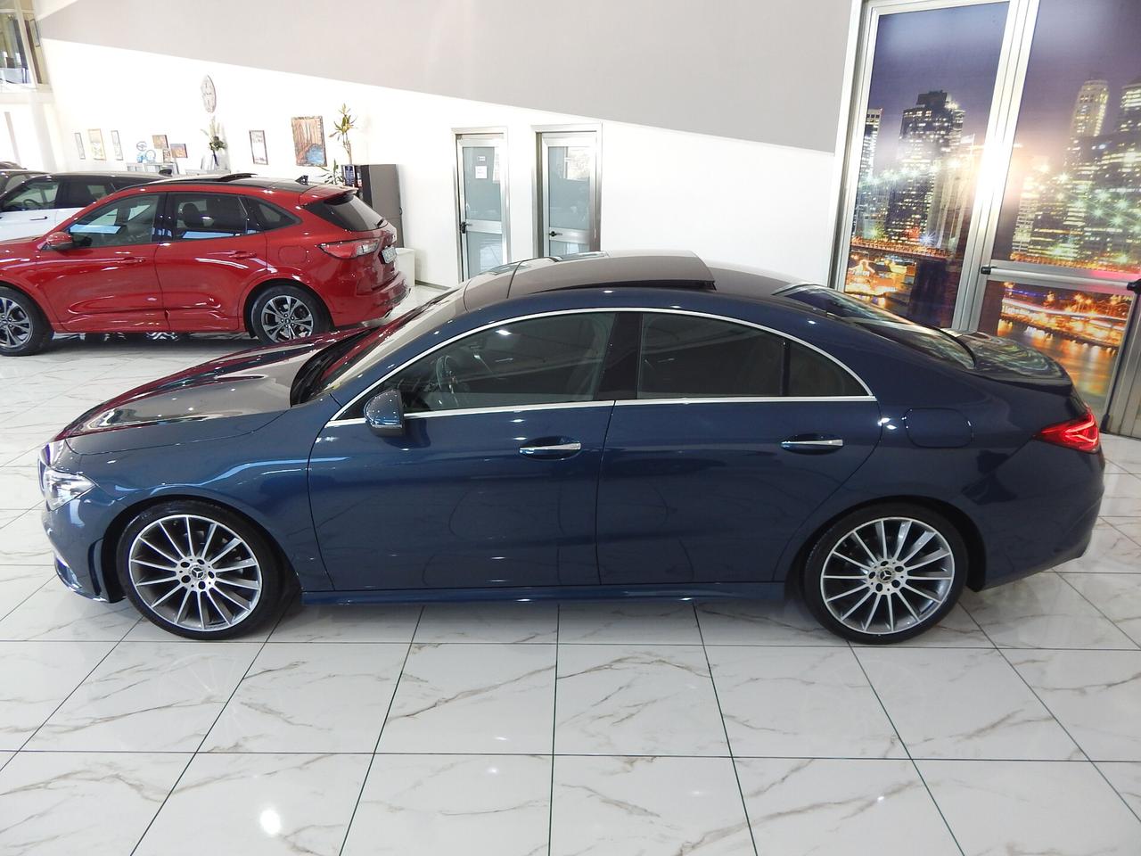 Mercedes-Benz CLA 180 d Coupe Premium AMG Aut. TETTO-NAVI-PELLE-PARK-LED