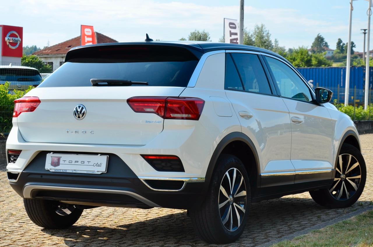 VW T-ROC 1.0 TSI STYLE 115cv, UFF ITALIANA, EURO 6B, SERVICE DIMOSTRABILI, FULL LED, APPLE ANDROID, PERMUTE