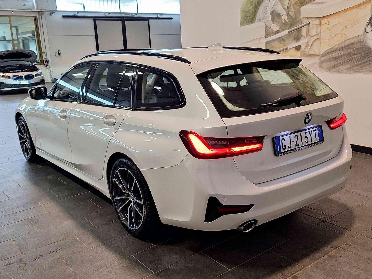 BMW 320 D TOURING HYBRID SPORT - INDIVIDUAL - X-DRIVE - BIANCO PERLA - TETTO - SEDILI SPORT - BLACK PACK - COCKPIT PRO - FULL LED - GARANZIA