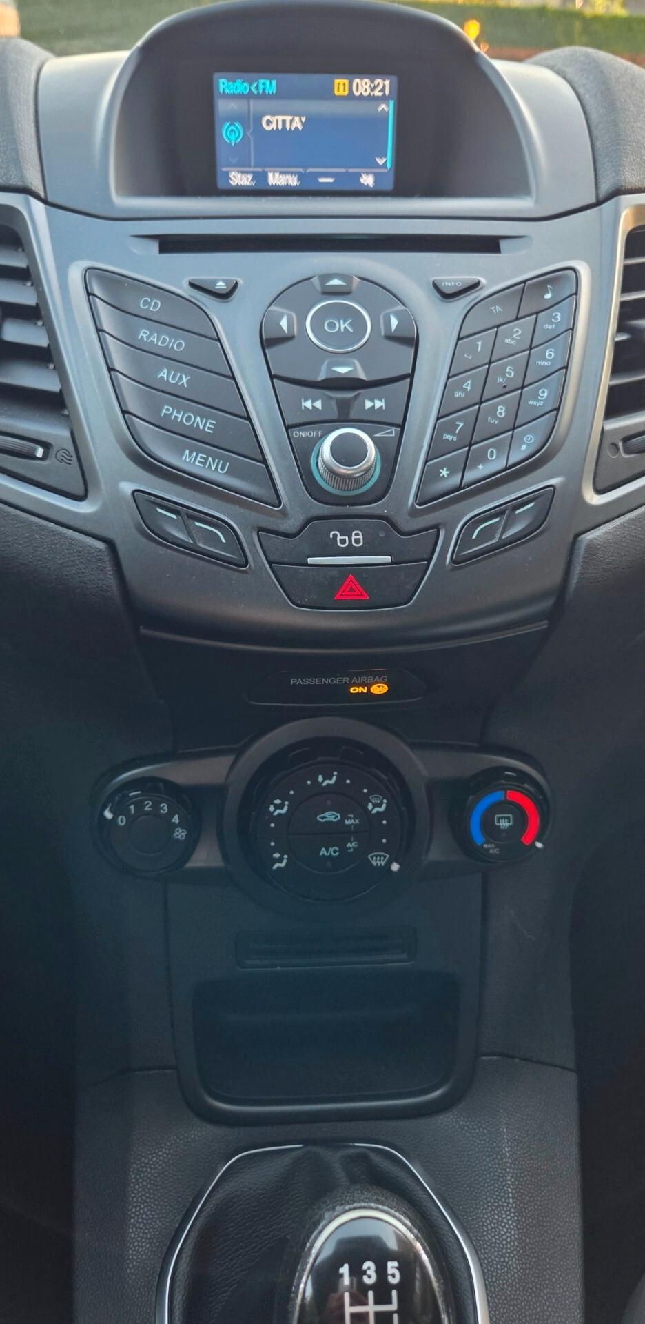 Ford Fiesta 1.5 TDCi 75CV 5 porte EURO 6