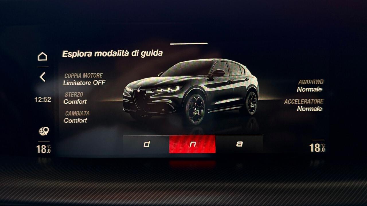 ALFA ROMEO STELVIO 2.0 SPRINT Q4 TURBO 280 CV - FULL LED, VIRTUAL COCKPIT, CARPLAY