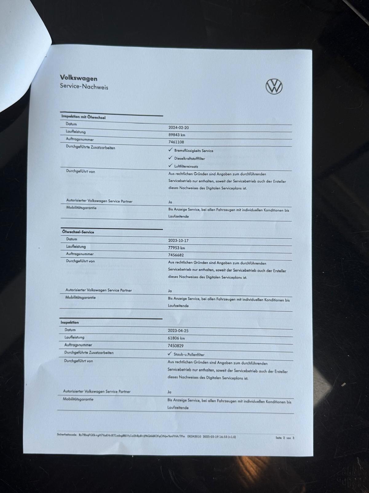 Volkswagen Golf 2.0 tdi Life 115cv dsg
