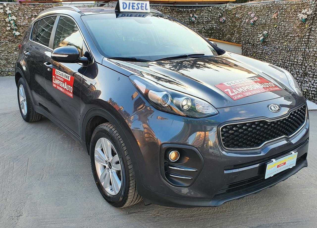 KIA SPORTAGE 1.7 CRDi 115Cv NUOVISSIMA ZAMPOGNAUTO CT