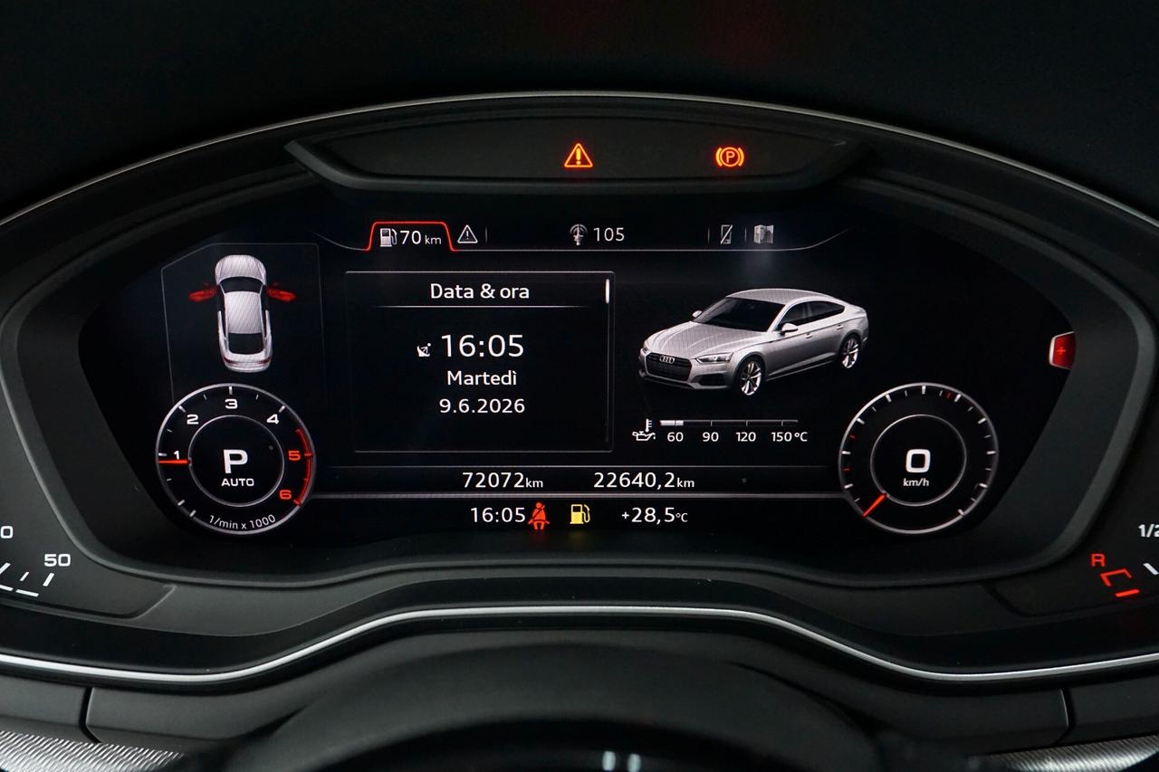 Audi A5 SPB 2.0 TDI 190 CV quattro S tronic Sport