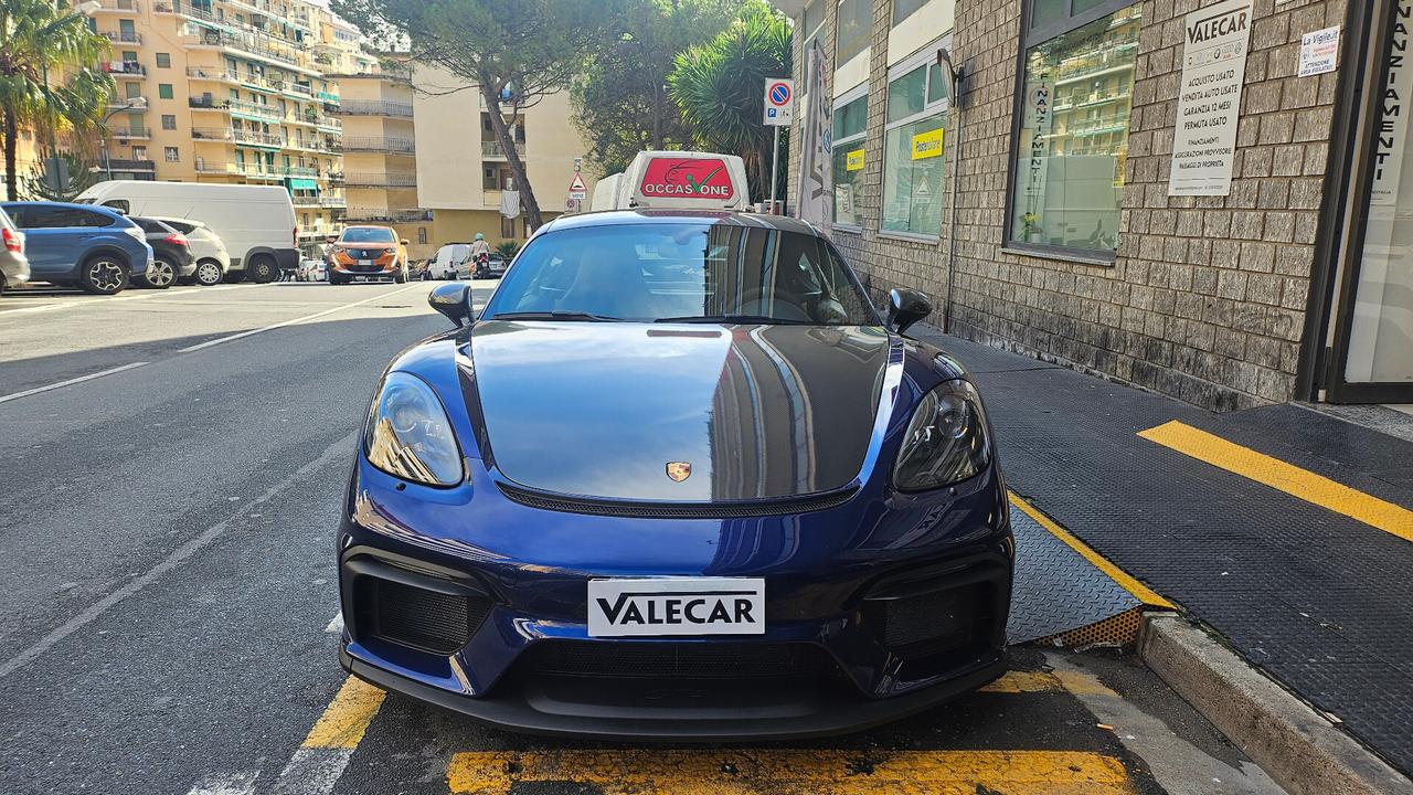 Porsche 718 Cayman 4.0 GT4 garanzia porsche