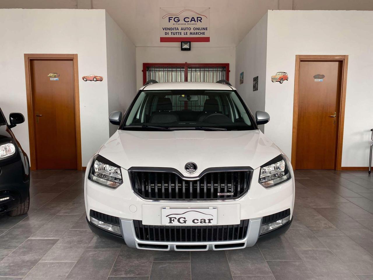 Skoda Yeti 1.6 TDI CR 105CV Elegance GreenLine GANCIO TRAINO