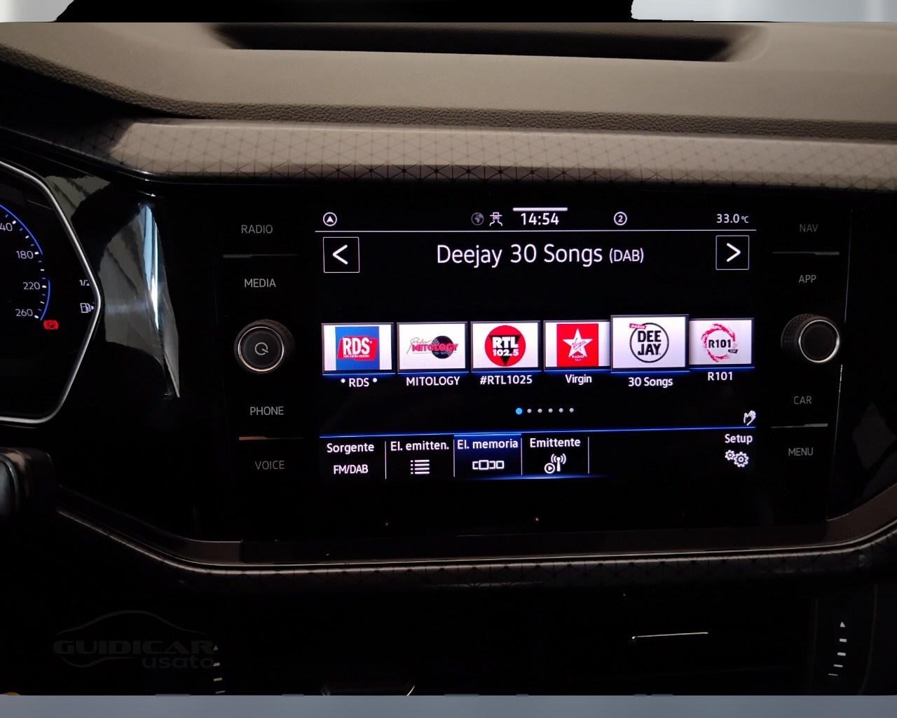 VOLKSWAGEN T-Cross 2019 - T-Cross 1.0 tsi Advanced 110cv