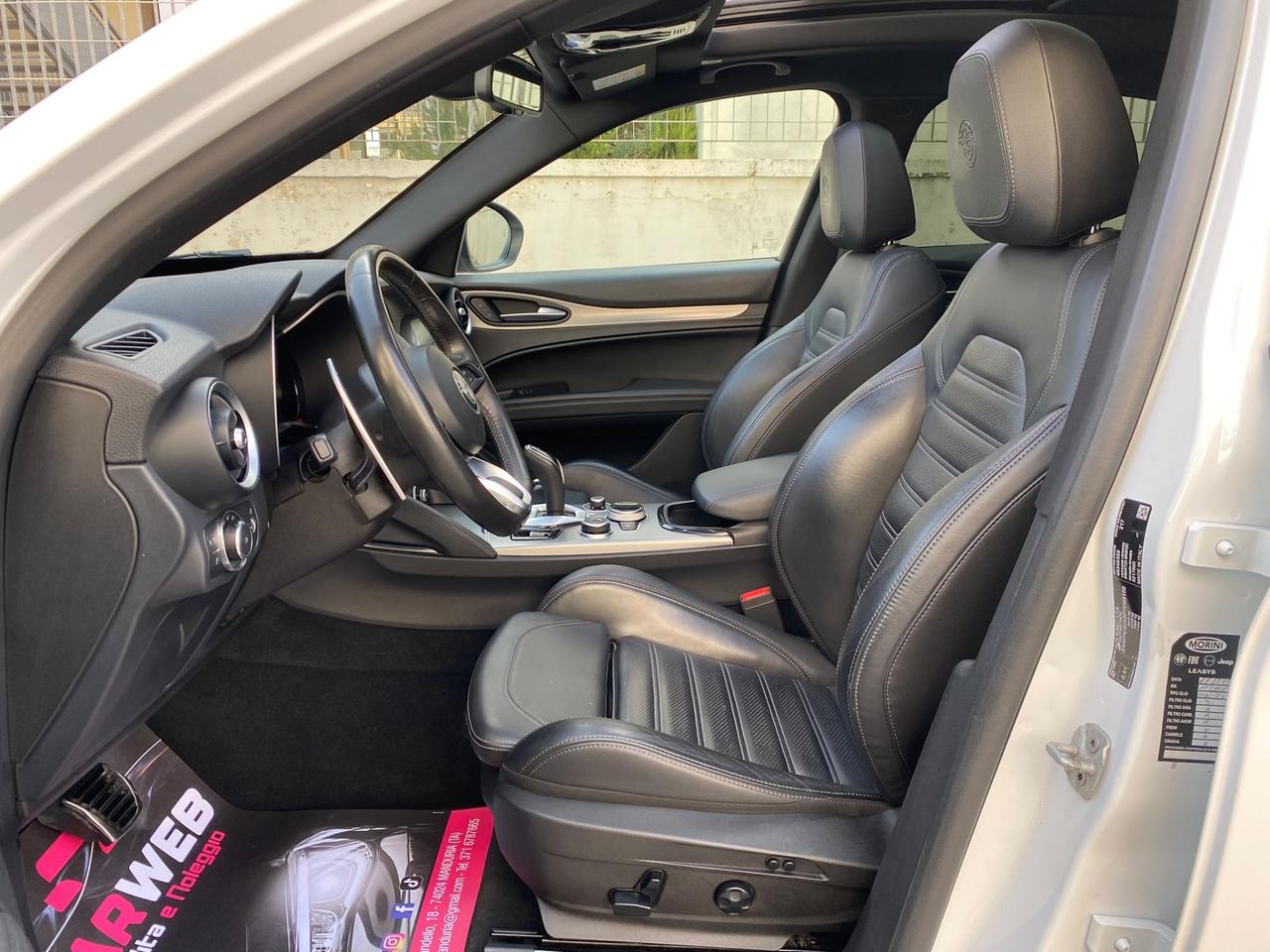 ALFA ROMEO STELVIO 210CV VELOCE Q4 AT8 TETTO CAM CARPLAY 2023