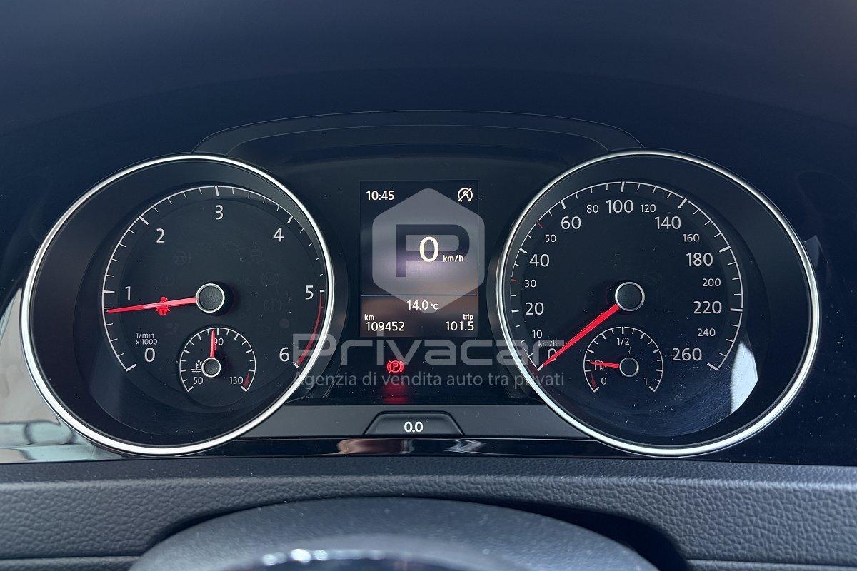 VOLKSWAGEN Golf 1.6 TDI 115 CV 5p. Sport BlueMotion Technology