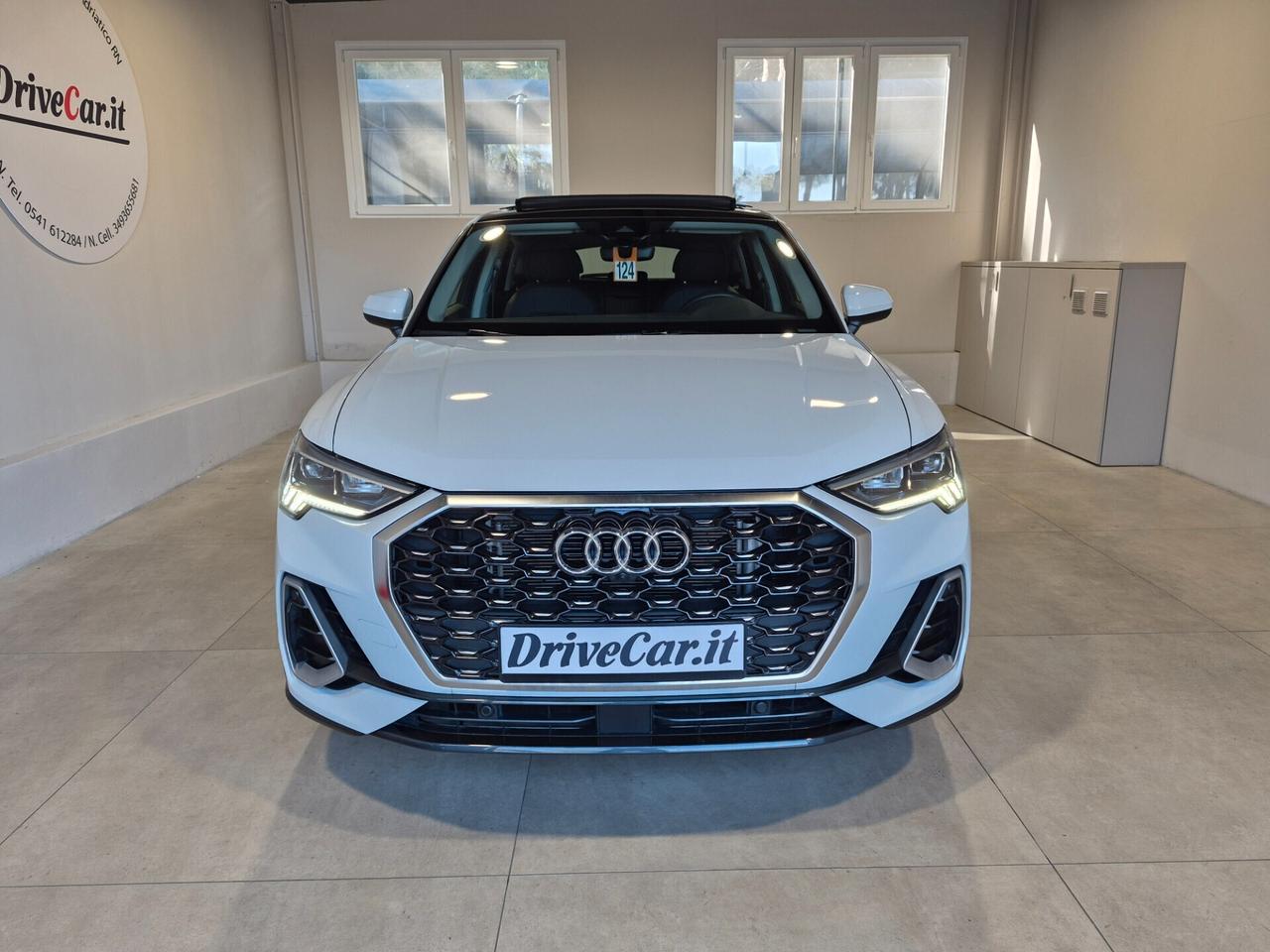 Audi Q3 SPORTBACK 35 1.5 TFSI S-TRONIC S LINE TETTO APRIBILE CERCHI 19" CARPLAY LED 360° PELLE NAVI
