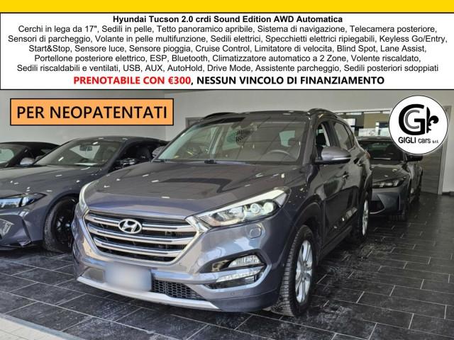 Hyundai Tucson 2.0 crdi Tetto Camera Led Sound System AWD Auto