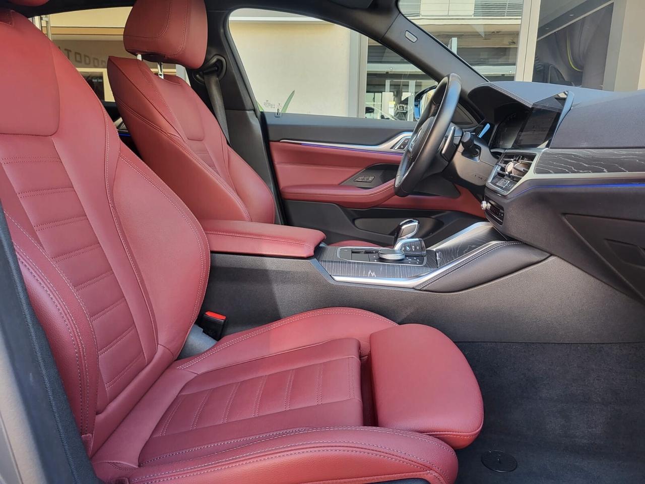 Bmw 4 Gran Coupe 420d 48V Msport+Fari Laser+Cerchi 20+Pelle Bordo' Cartier...