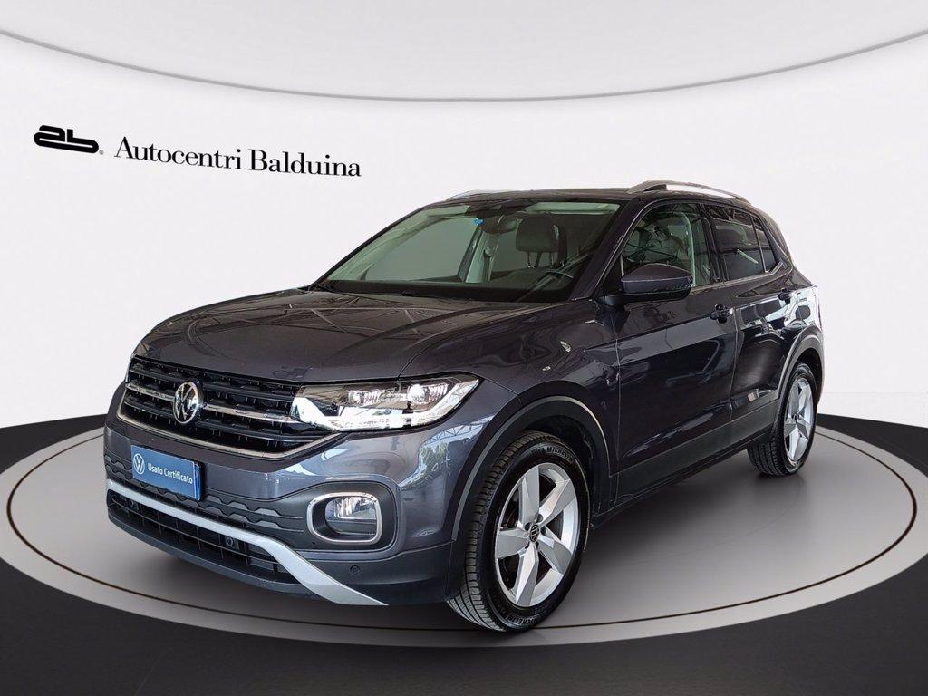 VOLKSWAGEN T-cross 1.0 tsi advanced 110cv del 2022