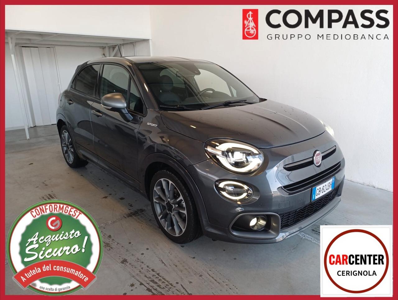 Fiat 500X 1.6 MultiJet 120 CV Sport FULL LED