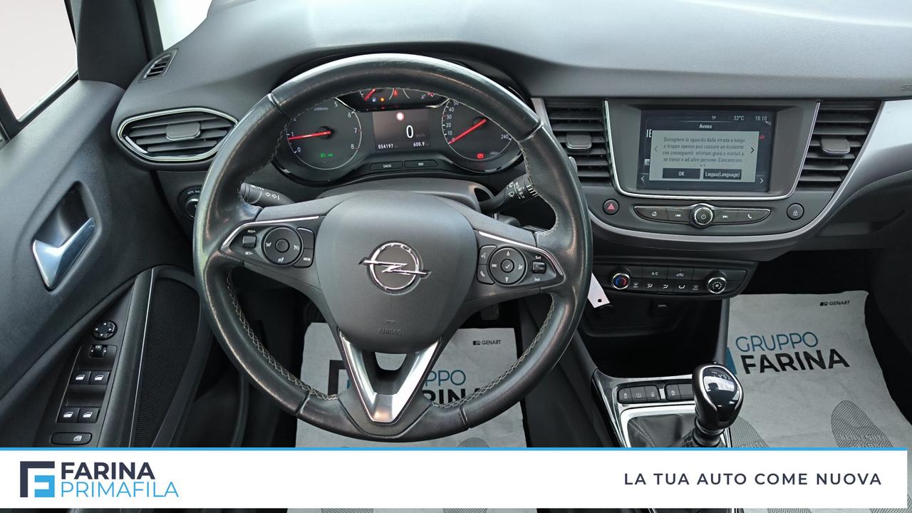 OPEL Crossland 2021 - Crossland 1.5 ecotec Edition 110cv